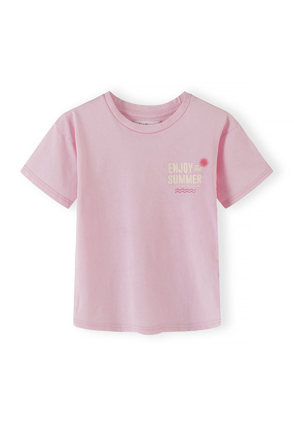 T-Shirt & Cycling Shorts 2-Pack, Summer Slogan Print - 2
