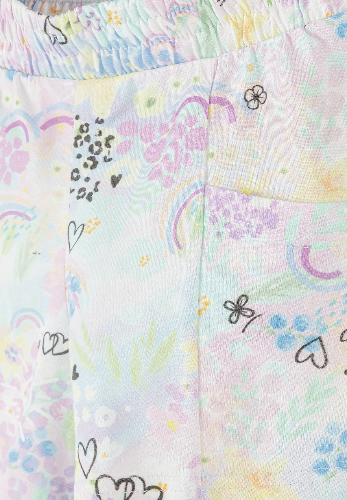 Jersey Shorts 3-Pack, Side Pockets, Pastel Mix - 7