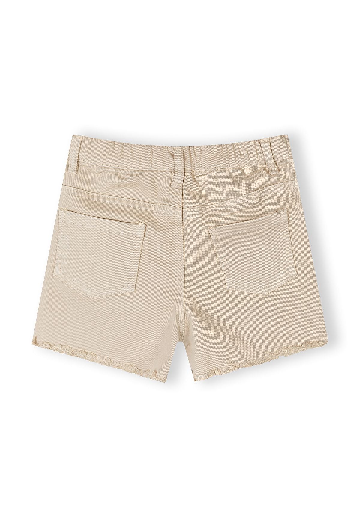 Cotton Twill Shorts 2-Pack, Pink Beige - 5