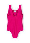Girls swimsuit pink pearl embellishments 3-11 years