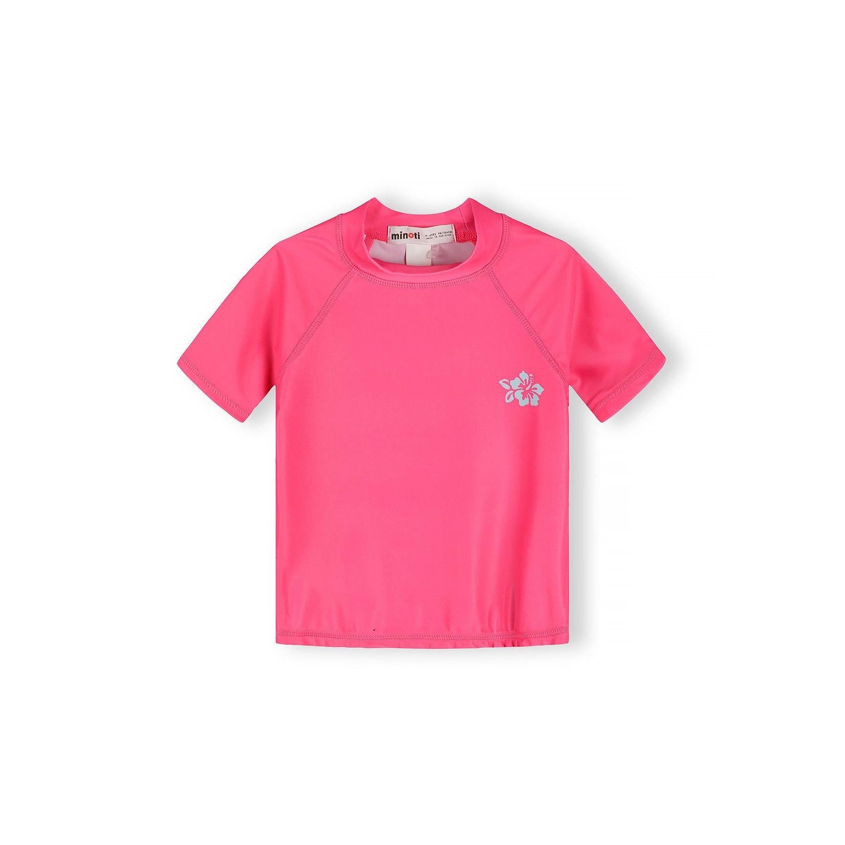 Close-up detail of rainbow ombre gradient effect transitioning from pink through coral to mint blue tones