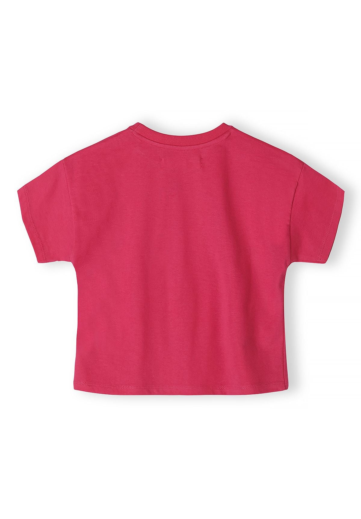 Embroidered Cherry T-Shirt, Pink - 2
