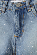 Szorty jeansowe z ćwiekami