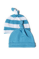 Babies turquoise babies 2-pack hat