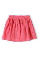 Spódnica z haftem angielskim