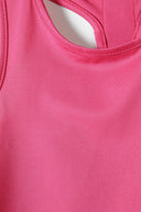 Sportowy t-shirt bez rękawów