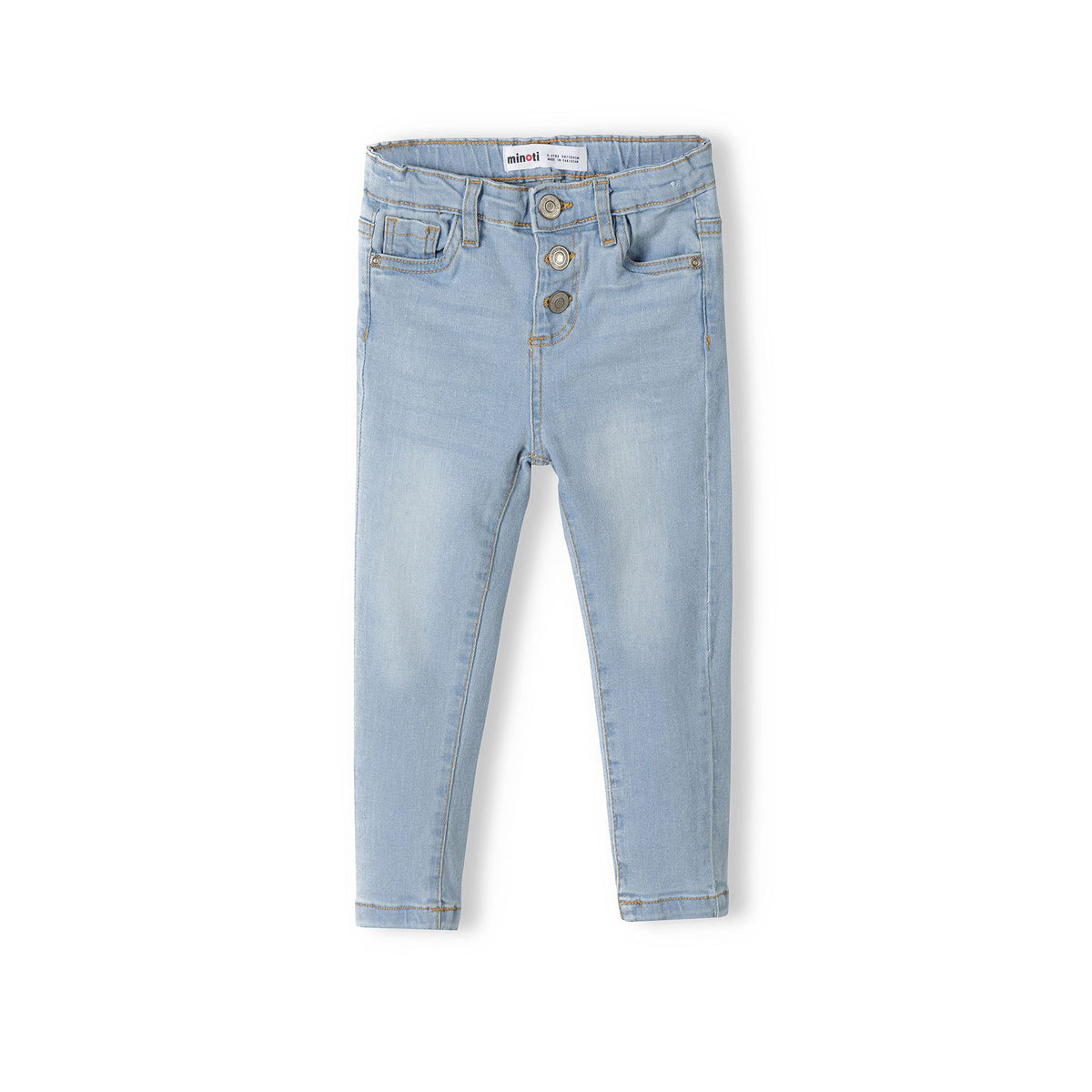 Girls' slim jeans in light blue — complete product view for square Shop card