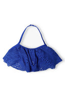 Szydełkowe bikini z falbankami i frędzlami