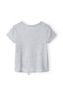 T-shirt z krótkim rękawem i wiązaniem z przodu