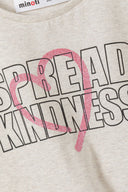 T-shirt z krótkim rękawem i wiązaniem z przodu