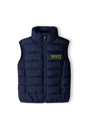 Boys navy Boys padded gilet