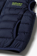 Boys navy Boys padded gilet