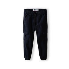 Boys' cargo trousers in navy