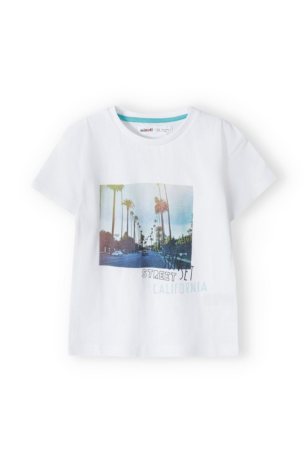 T-Shirts 3-Pack Mint, Navy Stripe & Palm Print - 2
