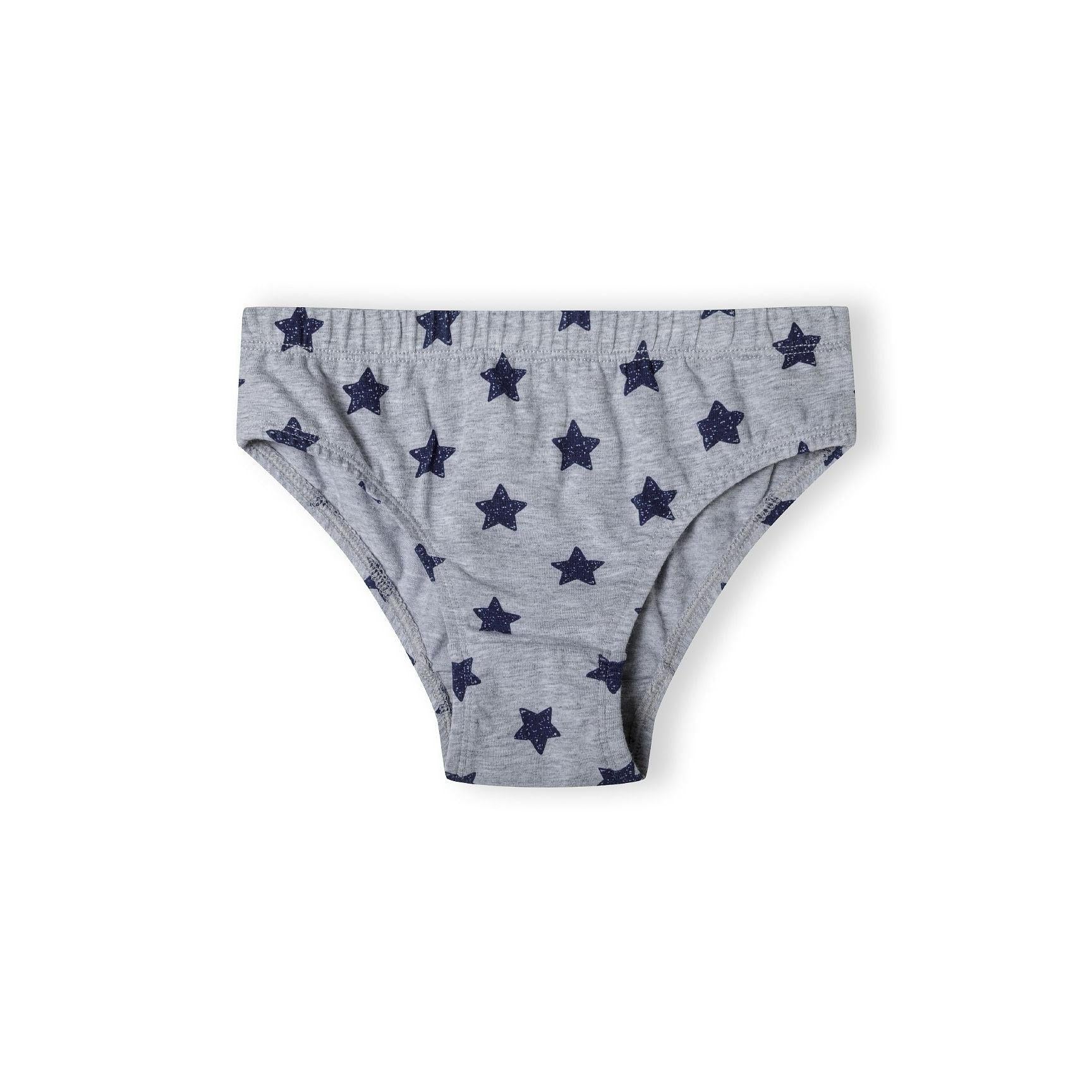 Royal blue solid colour brief displayed flat on white background showing the classic design with elastic waistband and comfortable cotton construction