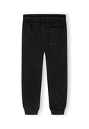 Boys joggers set black with elasticated waistband and side pocket for ages 3-14y. Comfortable fit for active everyday wear.