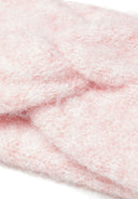 Girls pink Girls 2 pack headbands with front twist light