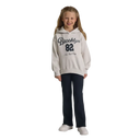 Child in Brooklyn 82 NYC hoodie with kids rib flare leggings pack elastic waistband